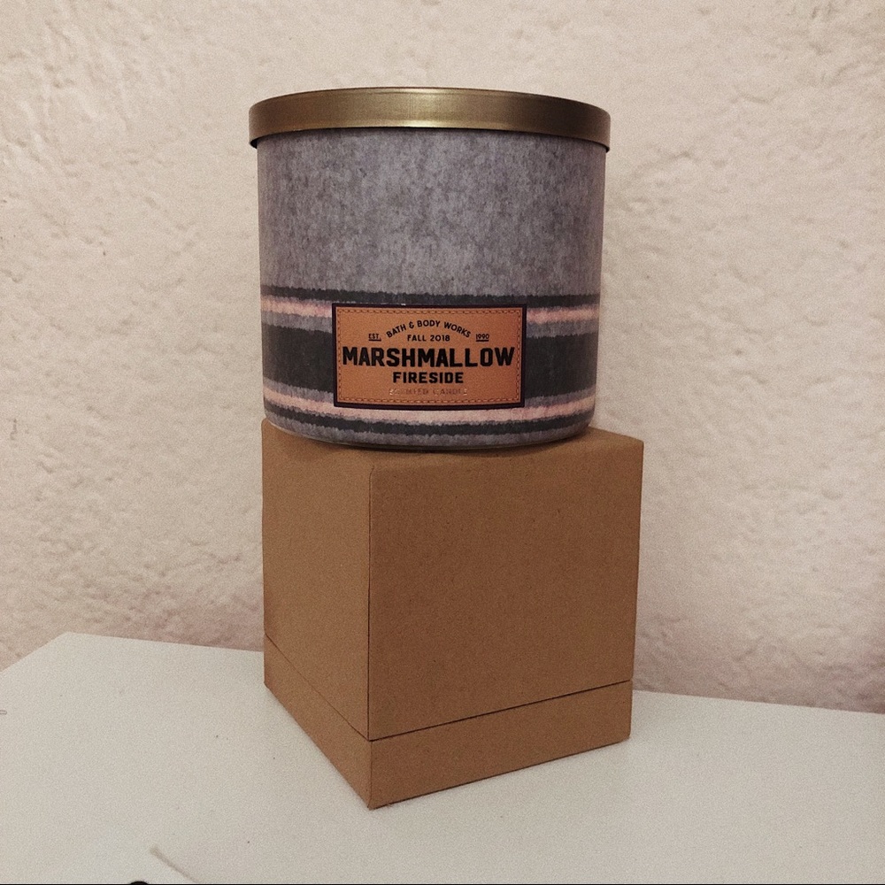 marshmallow fireside bbw candle